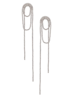 Shashi Vroom Earrings Silver
