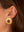 Dinari Jewellery
Round Leaf Earrings - Gold
