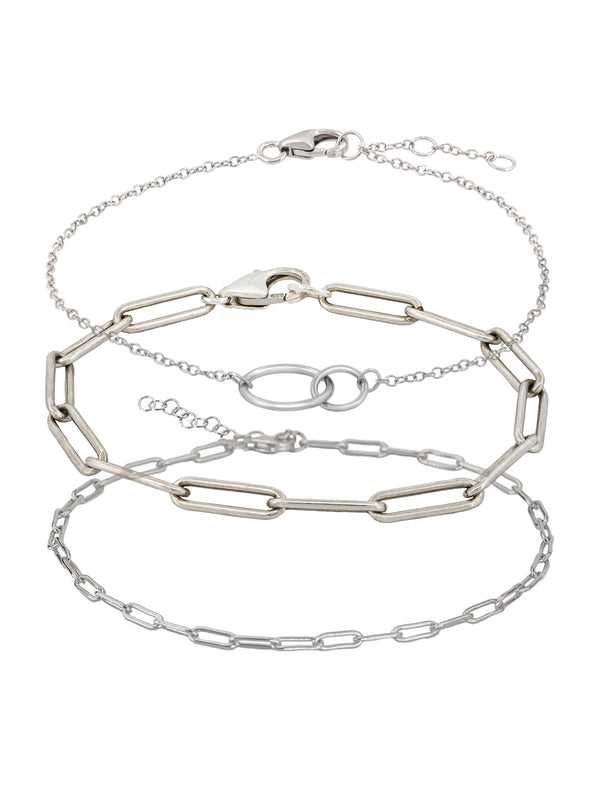 Narvi Girlfriend Love Loop Bracelet Stack