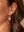 Anya Double Gemstone Teardrop Ruby Quartz Earrings