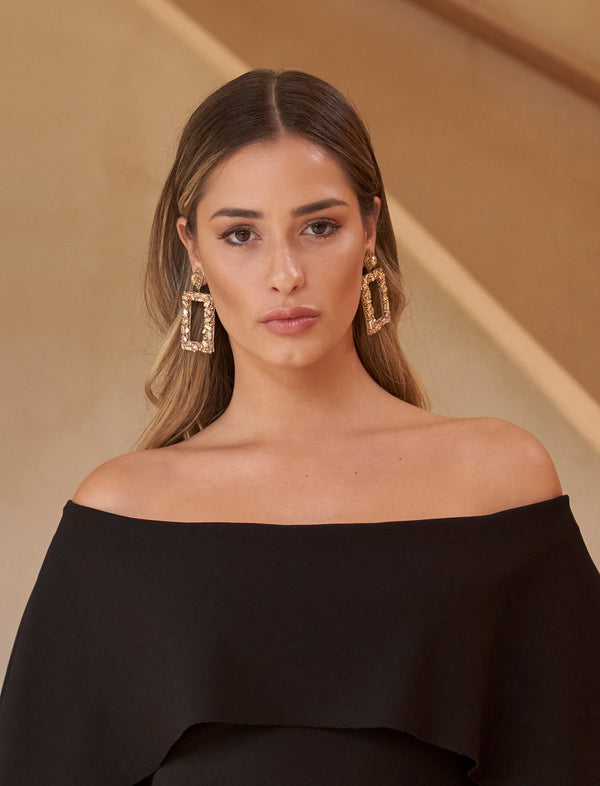 Deepa Gurnani
Avalon Earring - Pastel Gold