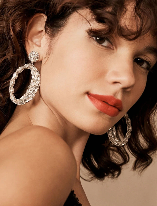 Deepa Gurnani
Freida Earrings - Silver