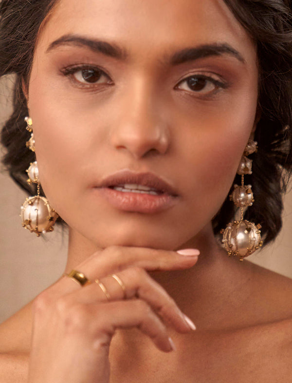 Deepa Gurnani
Czar Earrings -  Pearl