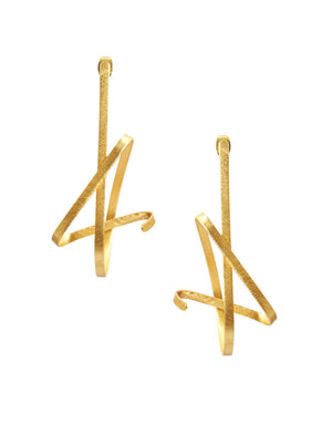 Dinari Jewellery
Knot Earrings - Gold