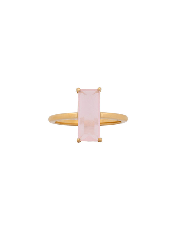 Trove & Co Mela Ring Pink Chalcedony