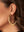 Loel & Co Large Tassel Hoop Earrings