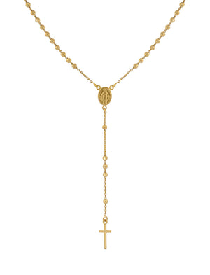 Loel & Co
Rosary Lariat Necklace