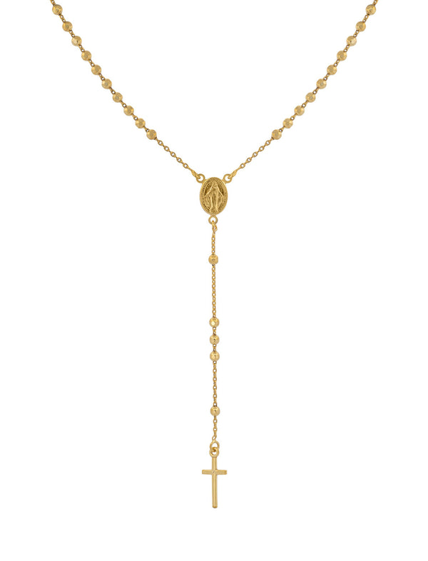 Loel & Co
Rosary Lariat Necklace