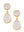 Me Encanta
Anya Gemstone Double Drop Earrings Gold