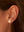 Me Encanta Saffron Gemstone Stud Earrings Silver Moonstone