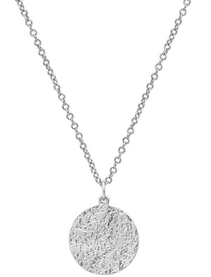 Narvi
Dainty Coin Pendant Necklace Silver