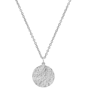 Narvi
Dainty Coin Pendant Necklace Silver