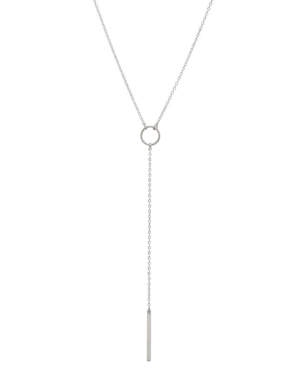 Narvi
Loop Lariat Necklace Silver