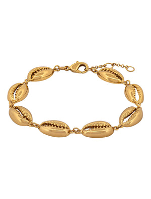 Narvi
Seashell Statement Bracelet Gold