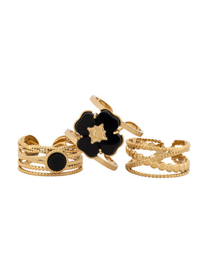Labelle Lucky x Emily x Hannah Ring Stack