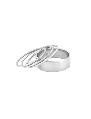 Narvi Work It Classic Ring Stack