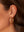 Ottoman Hands Mati Eye Hoop Earrings