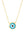 Ottoman Hands Nazar Blue Evil Eye Necklace