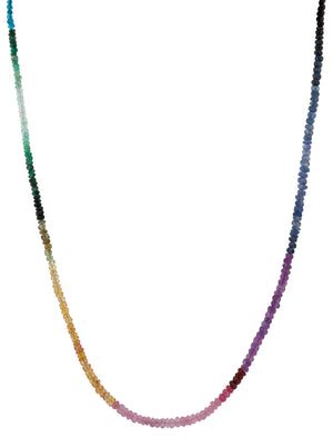 Shashi Aisha Rainbow Beaded Necklace  
