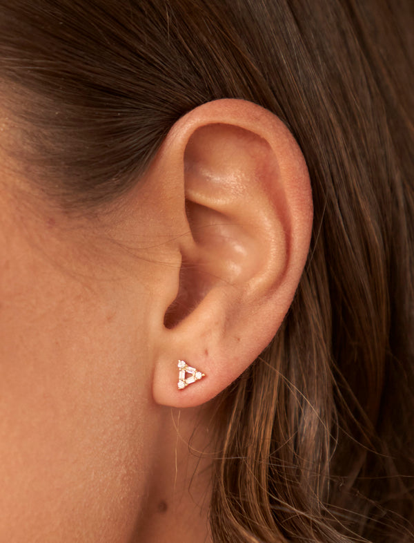 Shashi Trilogy Stud Earrings